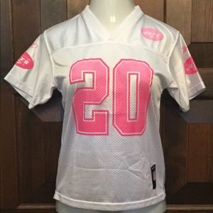 NFL Reebok New York Jets Youth Girls Jones Jersey
